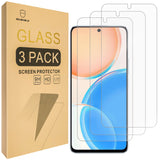 Mr.Shield [3-Pack] Designed For Honor X8 4G [NOT fit for 5G Version] [Tempered Glass] [Japan Glass with 9H Hardness] Screen Protector with Lifetime Replacement