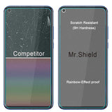Mr.Shield entworfen für Huawei Honor 20 Pro [Gehärtetes Glas] [3er-Pack] Displayschutzfolie [Japanisches Glas mit 9H-Härte] mit lebenslangem Ersatz