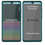Mr.Shield entworfen für Huawei (P30 Lite) [Japanisches gehärtetes Glas] [9H-Härte] [Vollbild-Klebeabdeckung] [3ER-PACK] Displayschutzfolie mit lebenslangem Ersatz