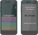 Mr.Shield entwickelt für LG Aristo 3 Plus [gehärtetes Glas] [3er-Pack] Displayschutzfolie mit lebenslangem Ersatz
