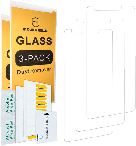 Mr.Shield [3-PACK] Designed For LG Escape Plus [Tempered Glass] Screen Protector [Japan Glass With 9H Hardness] with Lifetime Replacement