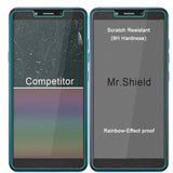 Mr.Shield [3er-Pack] Entwickelt für LG K20 (2019) [Gehärtetes Glas] Displayschutzfolie [Japanisches Glas mit 9H-Härte] mit lebenslangem Ersatz