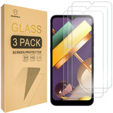 Mr.Shield [3er-Pack] Entwickelt für LG K22 / LG K22 Plus/LG K22+ [Gehärtetes Glas] [Japanisches Glas mit 9H-Härte] Displayschutzfolie mit lebenslangem Ersatz