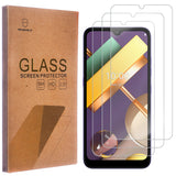 [3-Pack]-Mr.Shield Designed For LG K32 [Tempered Glass] [Japan Glass with 9H Hardness] Screen Protector with Lifetime Replacement