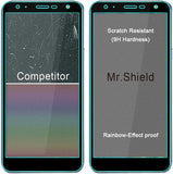 Mr.Shield [3-Pack] Designed For LG K40 [Japan Tempered Glass] [9H Hardness] [Full Screen Glue Cover] Screen Protector with Lifetime Replacement