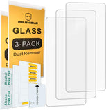 Mr.Shield [3-Pack] Designed For LG K51S [Tempered Glass] [Japan Glass with 9H Hardness] Screen Protector with Lifetime Replacement