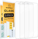 Mr.Shield entworfen für LG K8 Plus [gehärtetes Glas] [3er-Pack] Displayschutzfolie [japanisches Glas mit 9H-Härte] mit lebenslangem Ersatz