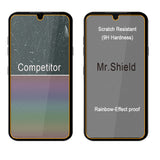 Mr.Shield [3-Pack] Designed For LG Phoenix 5 [Shorter Fit for Case Version] [Tempered Glass] [Japan Glass with 9H Hardness] Screen Protector with Lifetime Replacement