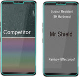 Mr.Shield [3-PACK] Designed For LG V50 ThinQ [Tempered Glass] Screen Protector [Japan Glass With 9H Hardness] with Lifetime Replacement