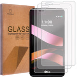 Mr.Shield [3-PACK] Designed For LG Tribute HD [Tempered Glass] Screen Protector with Lifetime Replacement