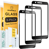 Mr.Shield [3-PACK] Designed For LG (Harmony 2) [Full Cover] Screen Protector with Lifetime Replacement