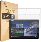 Mr.Shield [2-PACK] Designed For Lenovo Miix 510 12.2" 2-in-1 Laptop Tablet [Tempered Glass] Screen Protector [0.3mm Ultra Thin 9H Hardness 2.5D Round Edge] with Lifetime Replacement