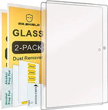 Mr.Shield [2er-Pack] entwickelt für Lenovo Tab 2 A10-70 10,1 Zoll [gehärtetes Glas] Displayschutzfolie [0,3 mm ultradünn, 9H-Härte, 2,5D runde Kante] mit lebenslangem Ersatz