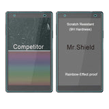 Mr.Shield [2-PACK] Designed For Lenovo Tab 4 8 Plus (8.0 Inch) / Lenovo Tab 4 Plus 8" [Tempered Glass] Screen Protector [0.3mm Ultra Thin 9H Hardness 2.5D Round Edge] with Lifetime Replacement