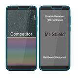 Mr.Shield [3-Pack] Designed For Motorola (MOTO E6 Play) [Tempered Glass] Screen Protector [Japan Glass with 9H Hardness] with Lifetime Replacement