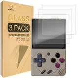Mr.Shield [3-Pack] Screen Protector For Miyoo Mini+ / Miyoo Mini Plus [Tempered Glass] [Japan Glass with 9H Hardness] Screen Protector with Lifetime Replacement