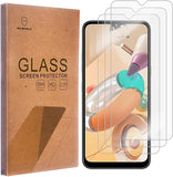 Mr.Shield [3er-Pack] Entwickelt für Motorola (Moto E7 Plus) / Moto E7 [Gehärtetes Glas] [Japanisches Glas mit 9H-Härte] Displayschutzfolie mit lebenslangem Ersatz