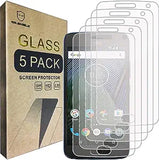 Mr.Shield [5er-Pack] entworfen für Motorola Moto G5 Plus/Moto G Plus (5. Generation), [gehärtetes Glas] Displayschutzfolie [0,3 mm ultradünn, 9H-Härte, 2,5D runde Kante] mit lebenslangem Ersatz