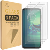 Mr.Shield [3-Pack] Designed For Motorola (MOTO G8 Plus) [Tempered Glass] Screen Protector [Japan Glass with 9H Hardness] with Lifetime Replacement