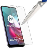 Mr.Shield [3er-Pack] Entwickelt für Motorola (MOTO G30) [Kürzere Passform für Gehäuseversion] [Gehärtetes Glas] [Japanisches Glas mit 9H-Härte] Displayschutzfolie