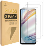Mr.Shield [3-Pack] Designed For Motorola (MOTO G40 Fusion) [Tempered Glass] [Japan Glass with 9H Hardness] Screen Protector with Lifetime Replacement