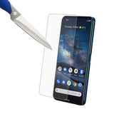 Mr.Shield [3er-Pack] Entwickelt für Nokia 8.3 5G [Gehärtetes Glas] [Japanisches Glas mit 9H-Härte] Displayschutzfolie mit lebenslangem Ersatz