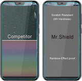 Mr.Shield [3-PACK] Designed For Nokia (6.1 Plus) [Tempered Glass] Screen Protector [Japan Glass With 9H Hardness] with Lifetime Replacement