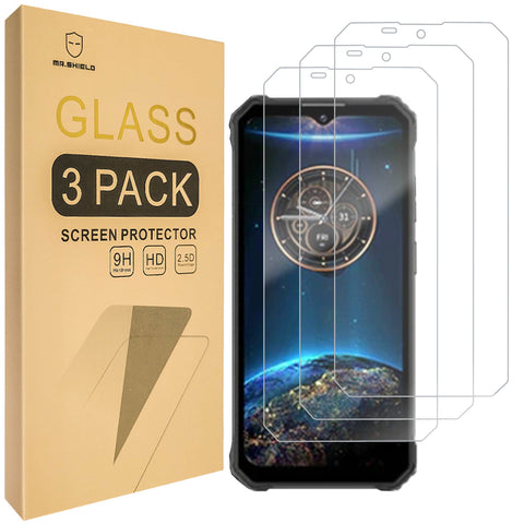 Mr.Shield [3-Pack] Screen Protector For OUKITEL WP28 / WP28E / WP28S [Tempered Glass] [Japan Glass with 9H Hardness] Screen Protector