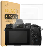 Mr.Shield [3-Pack] Screen Protector For Olympus OM-D E-M1 MARK II/MARK III PEN-F E-P5 E-PL8 E-PL7 E-PL9 Camera [Tempered Glass] [Japan Glass with 9H Hardness] Screen Protector