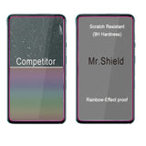 Mr.Shield [3er-Pack] Entwickelt für OnePlus Nord [270μ-Klebeversion] [Japanisches Glas mit 9H-Härte] [Gehärtetes Glas] Displayschutzfolie mit lebenslangem Ersatz