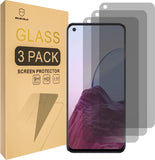 Mr.Shield [3-Pack] Privacy Screen Protector For OnePlus Nord N20 5G [Tempered Glass] [Anti Spy] Screen Protector with Lifetime Replacement