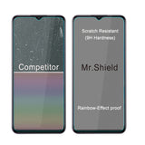 Mr.Shield [3er-Pack] Entwickelt für Oppo A58 5G [Gehärtetes Glas] [Japanisches Glas mit 9H-Härte] Displayschutzfolie mit lebenslangem Ersatz