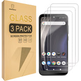 Mr.Shield [3-Pack] Designed For Orbic Q10 4G / Orbic JOY 4G [Tempered Glass] [Japan Glass with 9H Hardness] Screen Protector with Lifetime Replacement