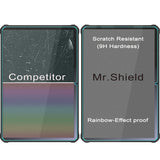 Mr.Shield [2-PACK] Screen Protector For Oukitel RT5 Tablet, 10.1 Inch [Tempered Glass] [Japan Glass with 9H Hardness] Screen Protector with Lifetime Replacement