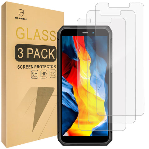 Mr.Shield [3-Pack] Screen Protector For Oukitel WP32 [Tempered Glass] [Japan Glass with 9H Hardness] Screen Protector