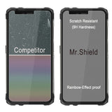 Mr.Shield [3-Pack] Screen Protector For Pinwheel Rugged 3 [Tempered Glass] [Japan Glass with 9H Hardness] Screen Protector with Lifetime Replacement