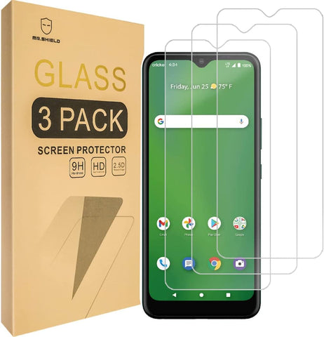 Mr.Shield [3-Pack] Designed For AT&T Radiant Max 5G (6.82 inch) [Will Not fit for 6.5 Inch Version] [Tempered Glass] [Japan Glass with 9H Hardness] Screen Protector with Lifetime Replacement