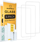 Mr.Shield [3er-Pack] Entwickelt für Realme 8 4G / Realme 8 Pro (6,4 Zoll) [Gehärtetes Glas] [Japanisches Glas mit 9H-Härte] Displayschutzfolie mit lebenslangem Ersatz