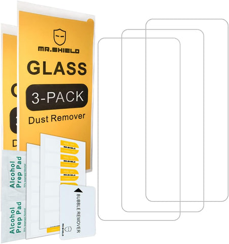 Mr.Shield [3-Pack] Designed For Xiaomi (Redmi Note 11 5G) / Redmi Note 11T 5G [Tempered Glass] [Japan Glass with 9H Hardness] Screen Protector with Lifetime Replacement
