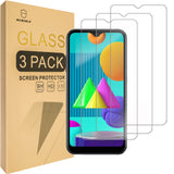 Mr.Shield [3-Pack] Designed For Samsung Galaxy A02 [Tempered Glass] [Japan Glass with 9H Hardness] Screen Protector with Lifetime Replacement