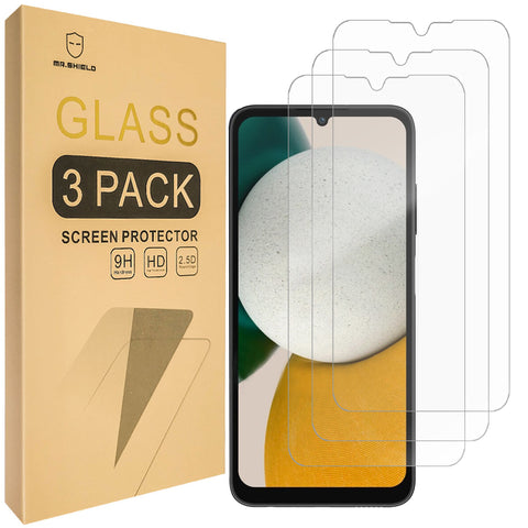 Mr.Shield Screen Protector Compatible with Samsung Galaxy A05s [Fit for Case Version] [Tempered Glass] [3-PACK] [Japan Glass with 9H Hardness]