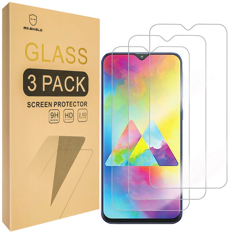 Mr.Shield [3-PACK] Designed For Samsung Galaxy A10 [Not Fit for Galaxy A10E] [Tempered Glass] Screen Protector with Lifetime Replacement