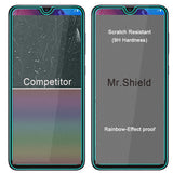 Mr.Shield [3-Pack] Designed For Samsung Galaxy A20S [Japan Tempered Glass] [9H Hardness] [Full Screen Glue Cover] Screen Protector with Lifetime Replacement