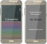 [3-PACK]-Mr.Shield Designed For Samsung Galaxy J2 [Tempered Glass] Screen Protector [0.3mm Ultra Thin 9H Hardness 2.5D Round Edge] with Lifetime Replacement