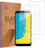Mr.Shield [3-PACK] Designed For Samsung Galaxy J6 Plus/Galaxy J6+ [Tempered Glass] Screen Protector [Japan Glass With 9H Hardness] with Lifetime Replacement