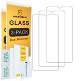 Mr.Shield [3-Pack] Designed For Samsung Galaxy M02 [Upgrade Maximum Cover Screen Version] [Tempered Glass] [Japan Glass with 9H Hardness] Screen Protector with Lifetime Replacement
