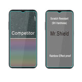 Mr.Shield [3-Pack] Designed For Samsung Galaxy M02 [Upgrade Maximum Cover Screen Version] [Tempered Glass] [Japan Glass with 9H Hardness] Screen Protector with Lifetime Replacement