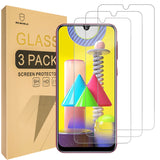 Mr.Shield [3-Pack] Designed For Samsung Galaxy M31 [Tempered Glass] [Japan Glass with 9H Hardness] Screen Protector with Lifetime Replacement