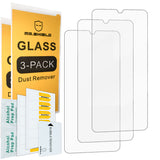 [3er-Pack] – Mr.Shield entworfen für Samsung Galaxy M33 [gehärtetes Glas] [Japanisches Glas mit 9H-Härte] Displayschutzfolie mit lebenslangem Ersatz