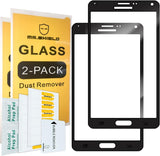 Mr.Shield [2-PACK] Designed For Samsung Galaxy Note 4 [Japan Tempered Glass] [9H Hardness] [Full Screen Glue Cover] Screen Protector with Lifetime Replacement